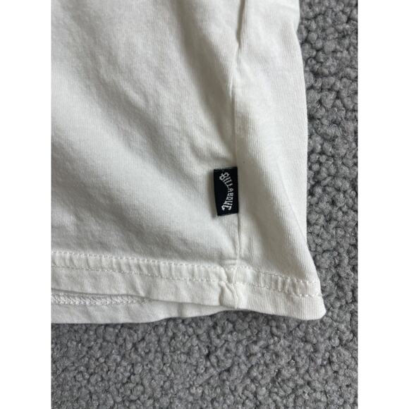 Vintage Billabong Mens medium T-Shirt White Short Sleeve Crewneck Tee - Picture 3 of 6